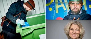 Han lever på mat från butikers sopkärl – hon ser det som olagligt