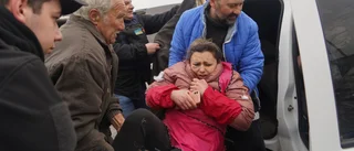 "Massangrepp" mot Ukraina under morgonen