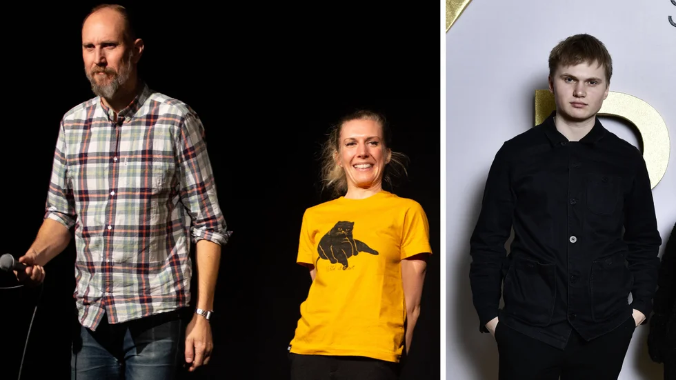 Fritte Fritzson, Josefin Sonck och Christoffer Nyqvis var gänget som gav Oslipat en stabil start på säsongen.