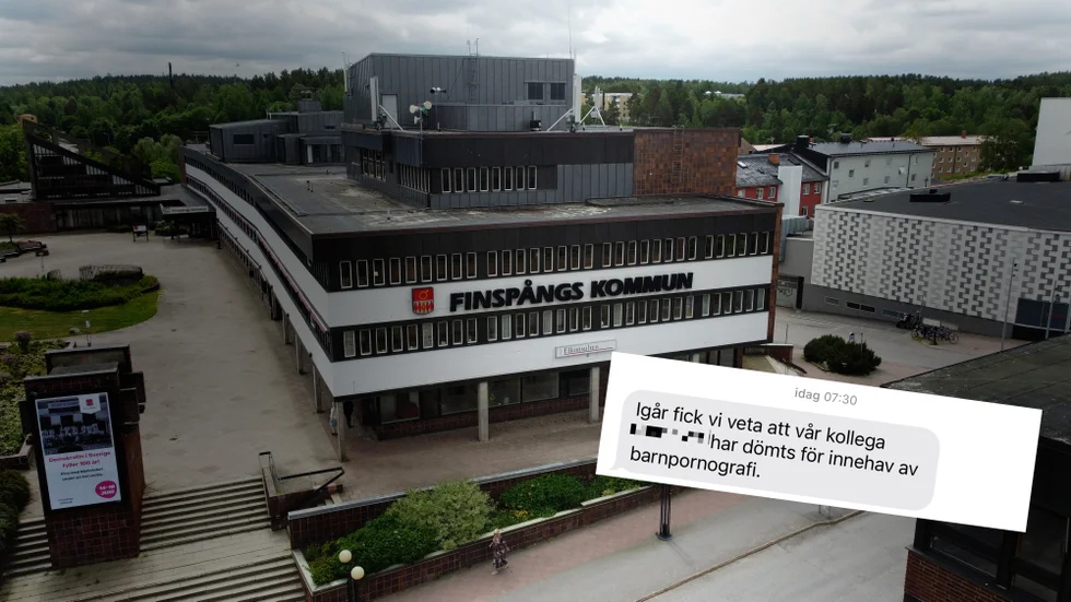 Kommunen informerade vårdnadshavare under fredagsmorgonen om att mannen som varit anställd på skolenheten dömts för barnpornografibrott.