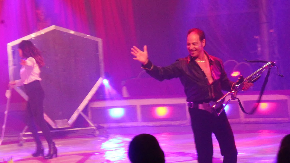 Cirkus Brazil Jack, här fotograferad i Västervik i år.