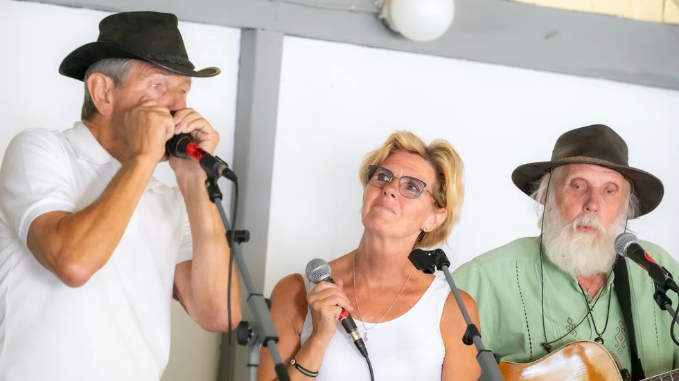 Notfritt som kommer från Borås, en av alla grupper som spelade under eftermiddagen.