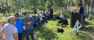 Lainio friluftsgudstjänst i Lypsyniemi