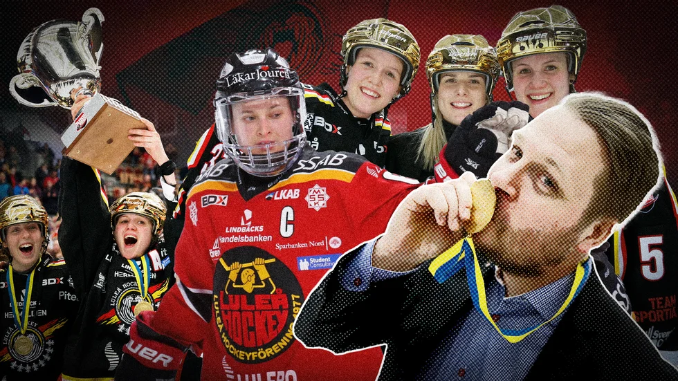 "Jag tror inte det var någon som trodde vi skulle vinna guld den första säsongen", säger den före detta tränaren och sportchefen Fredrik Glader.
