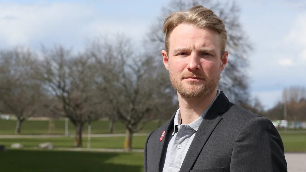 Vita Hästens spotchef Jesper Samuelsson.