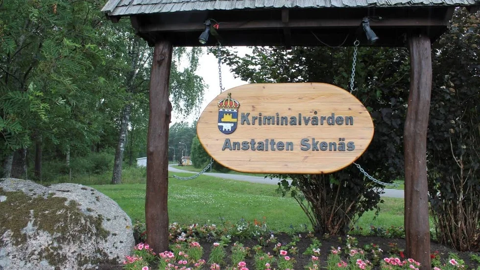Här, på anstalten Skenäs utanför Norrköping, skulle Vingåkersbon ha inställt sig för att avtjäna sitt straff.