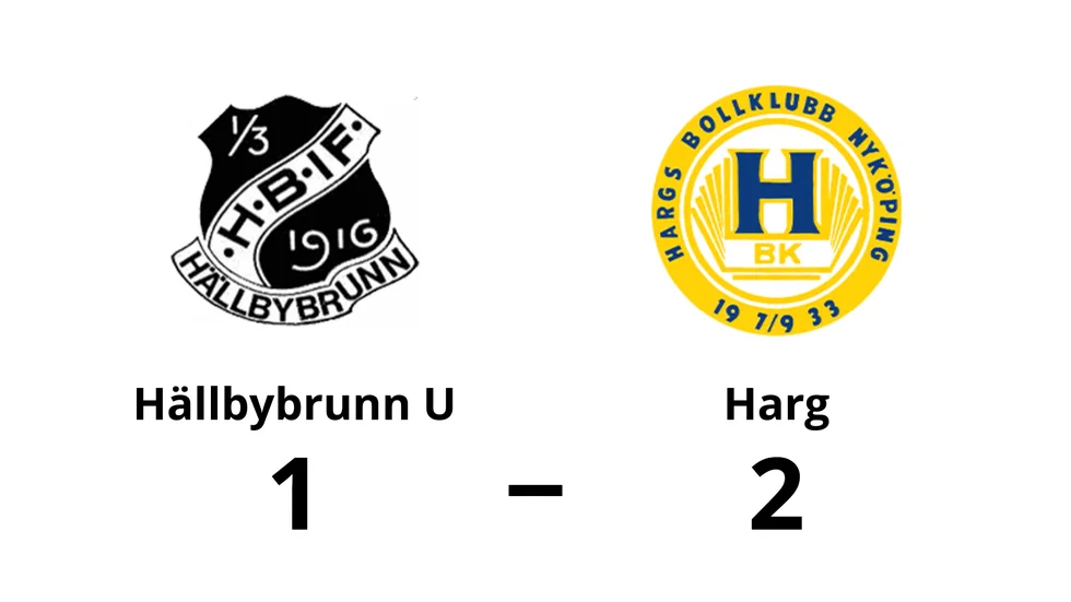 Hällbybrunns IF U förlorade mot Hargs BK