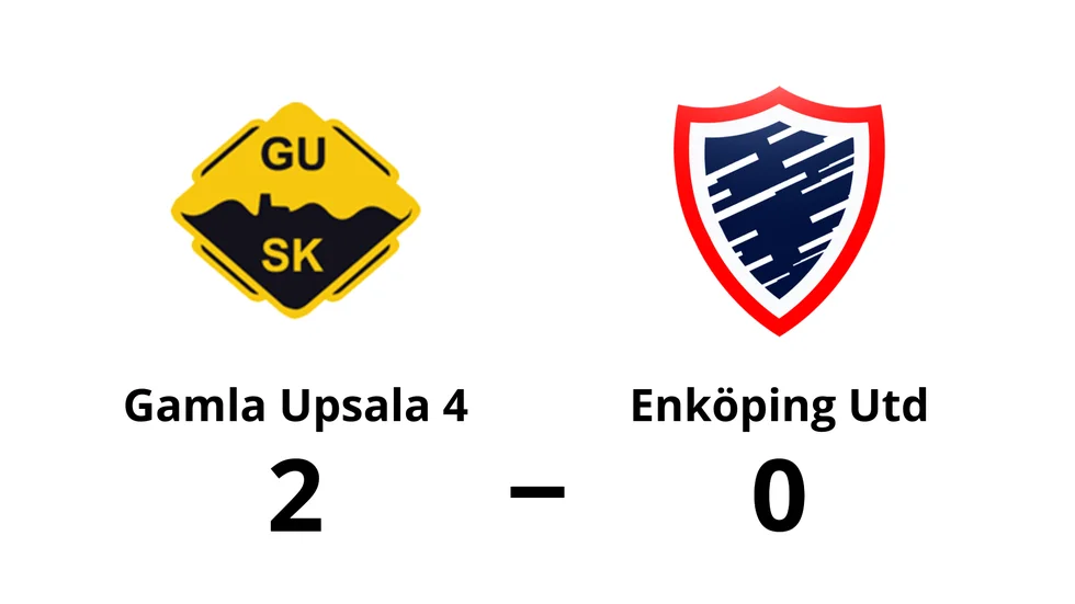 Gamla Upsala SK 4 vann mot Enköping United FK Dam