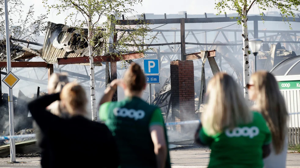 Under tisdagen totalförstördes Coop Arvidsjaur i en omfattande brand. Förloppet var snabbt och brandorsaken är inte fastställd.