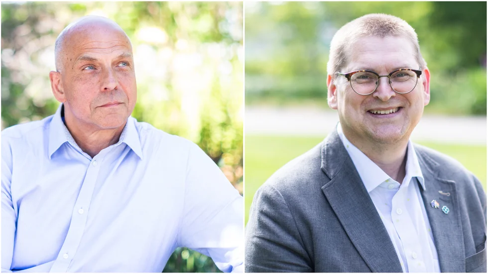 Johan Örjes (C) och Magnus Hellmark (C).