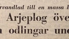 Piteå-Tidningen 1 juni 1949.