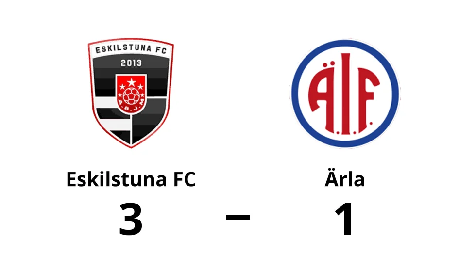 Eskilstuna FC vann mot Ärla IF