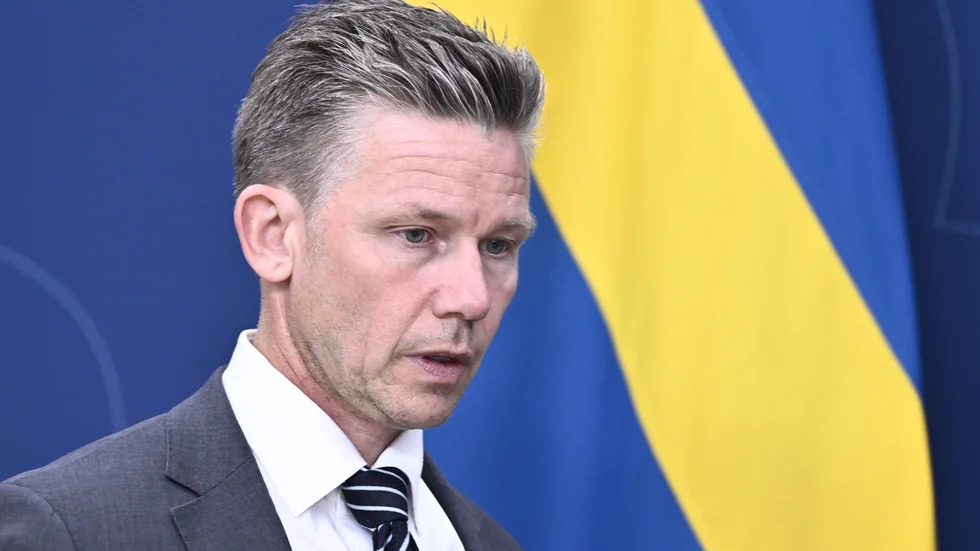 Försvarsminister Pål Jonson (M) har skrivit under avtalet om det fördjupade samarbetet med Moldavien. Arkivbild.