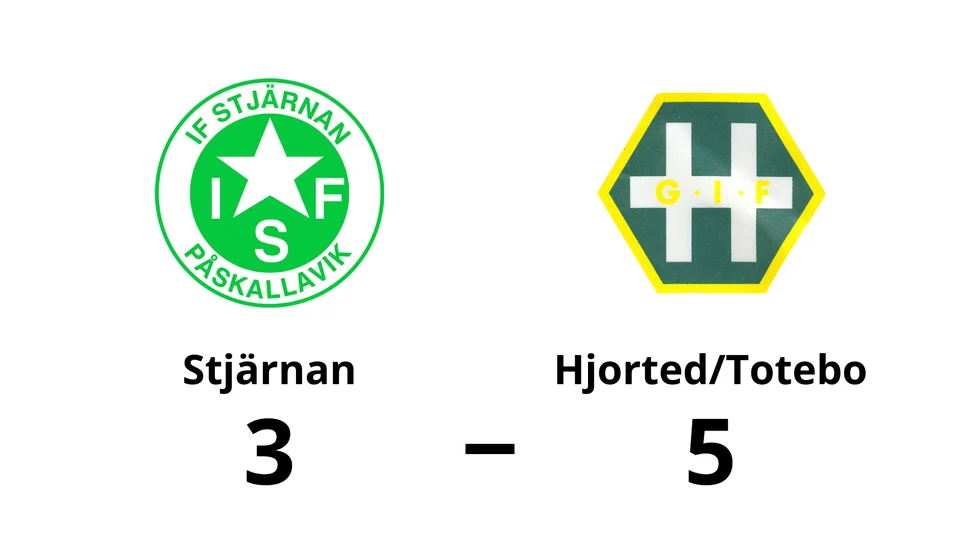 IF Stjärnan förlorade mot Hjorted/Totebo