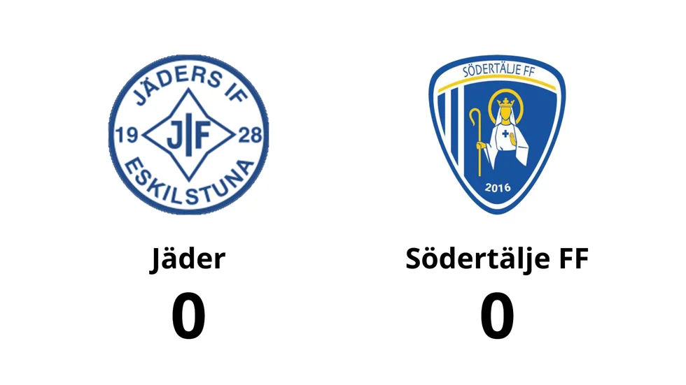Jäders IF spelade lika mot Södertälje FF