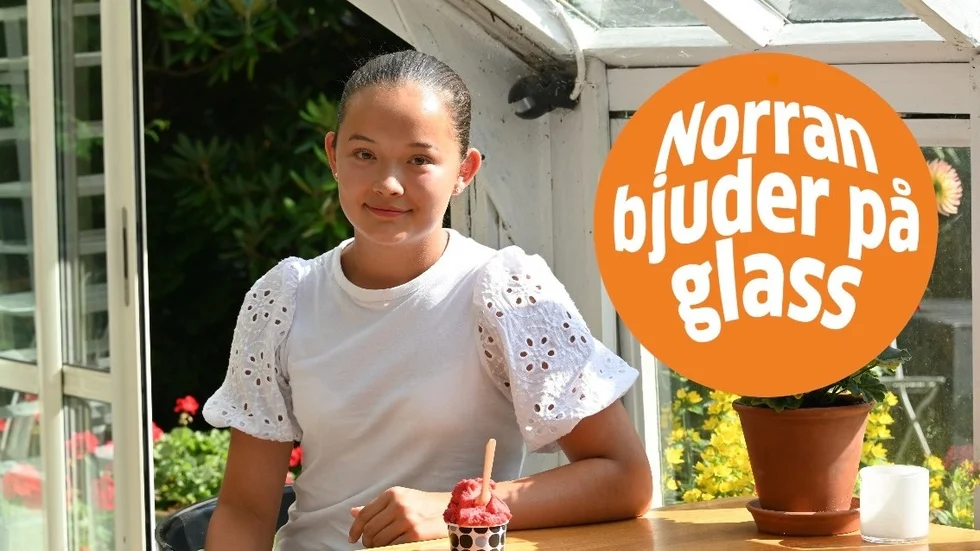 I sommar fick Norran chansen att bjuda fotbollstalangen Lovisa Södergren på glass och prata om framtiden. 