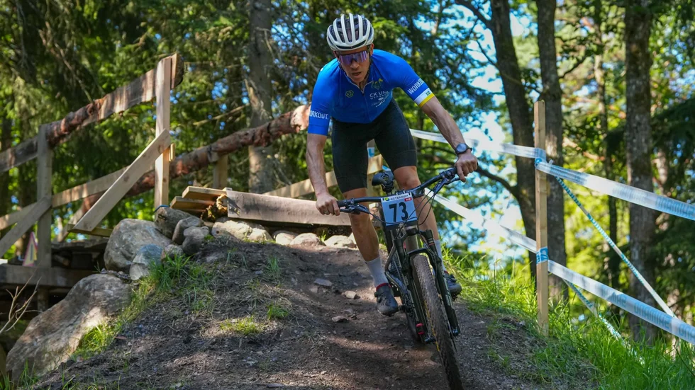 SM i Mountainbike arrangerades i Alingsås under helgen.