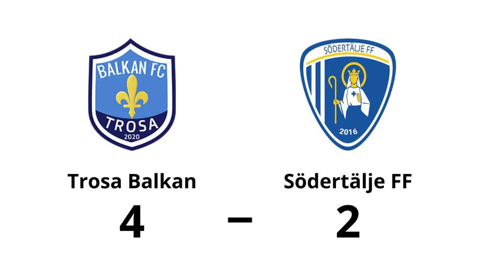 Trosa Balkan FC vann mot Södertälje FF U