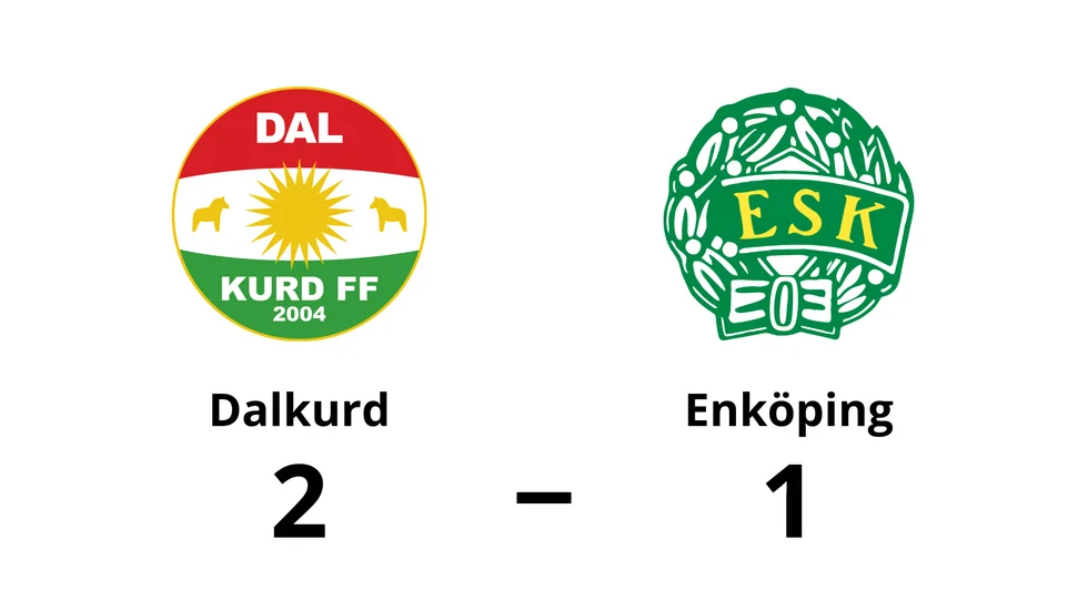 Dalkurd FF vann mot Enköping