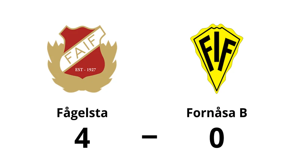 Fågelsta AIF vann mot Fornåsa IF B