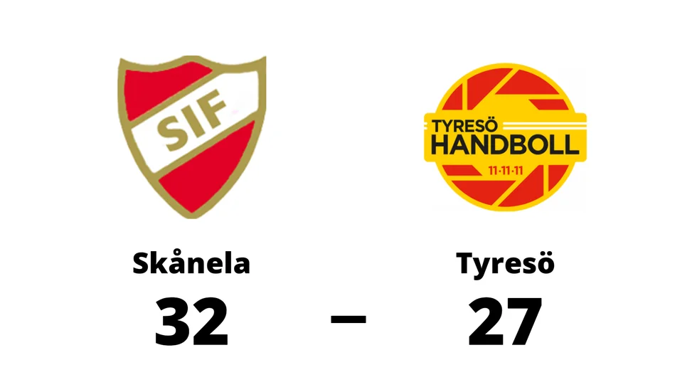Skånela vann mot Tyresö Handboll