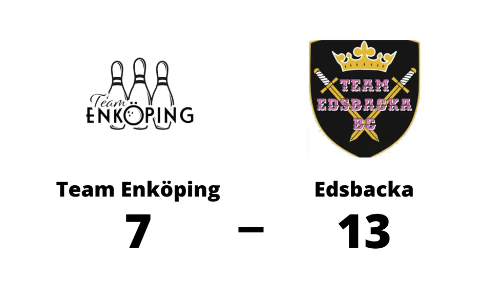Team Enköping BK förlorade mot Team Edsbacka BC
