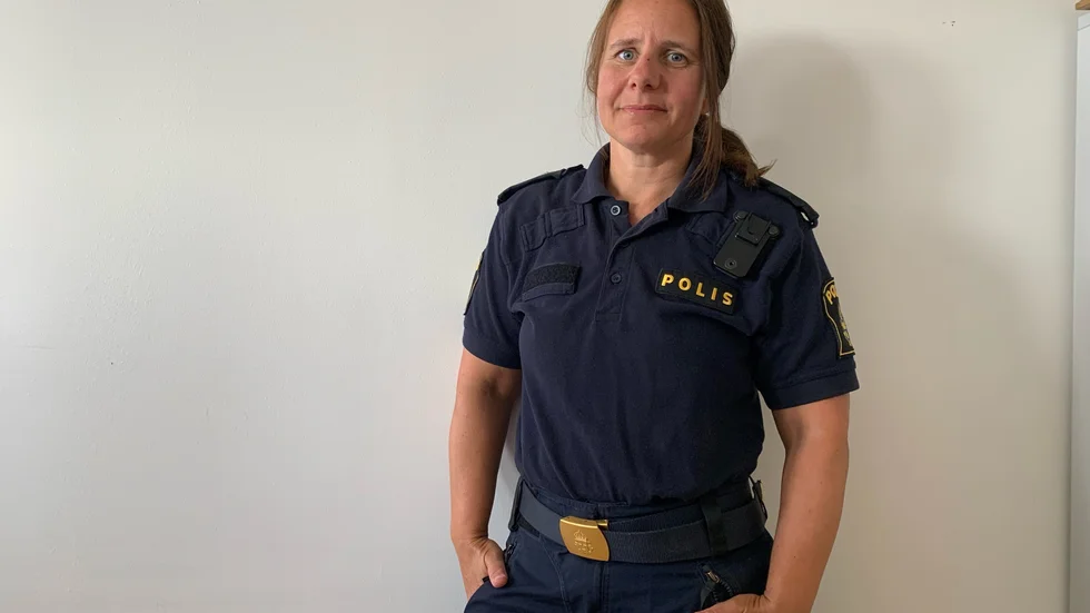Sara Strid, brottsförebyggare och utredare på polisens bedrägerienhet i Norrköping