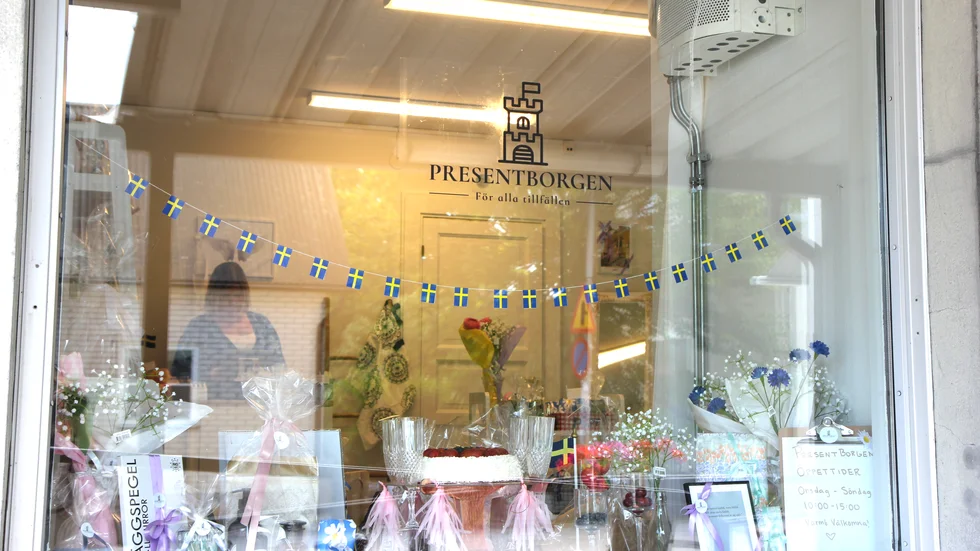I mitten av november stängde Niina Rejment sin butik Presentborgen i Klintehamn. 
