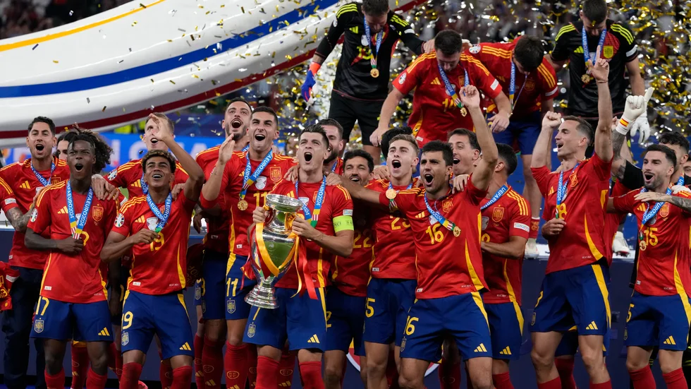 Spanien vann EM för fjärde gången.