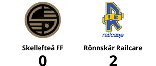 Skellefteå FF föll mot Rönnskär Railcare med 0-2