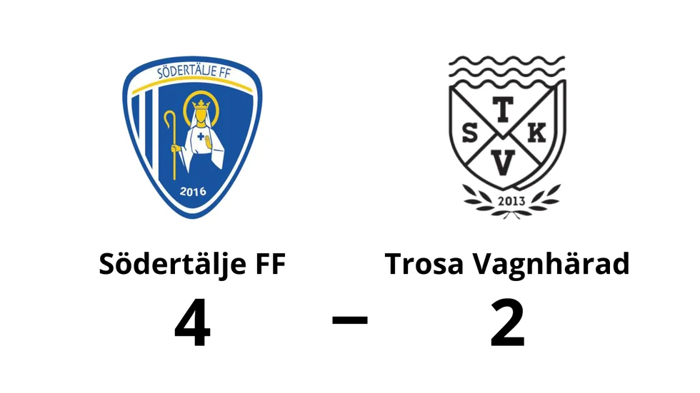Södertälje FF vann mot Trosa-Vagnhärad SK