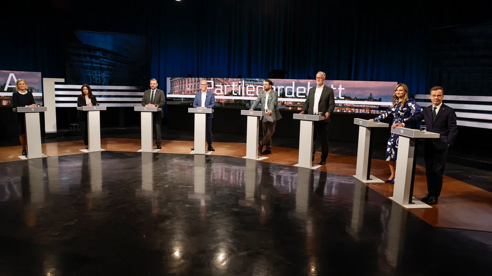 U-löst. Märkligt nog tappades EU bort i SVT:s partiledardebatt.