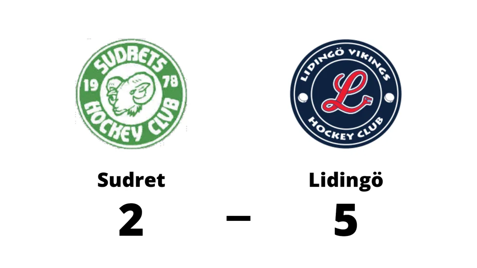 Sudrets HC förlorade mot Lidingö Vikings HC