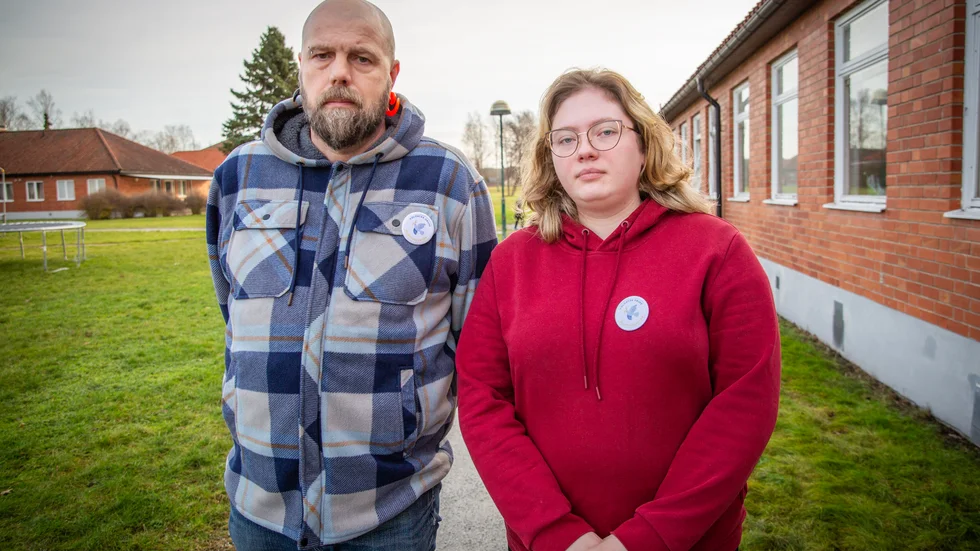 Tero Aalto och Anastasia Bilenko som båda tillhör Klintevolontär, uppmanar de svenska politikerna att höja dagersättningen.