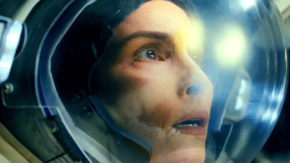 Noomi Rapace spelar huvudrollen i rymdserien som har scener som i manus utspelar sig i Vindeln.