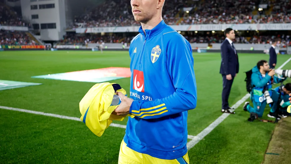 Samuel Gustafson tar plats.