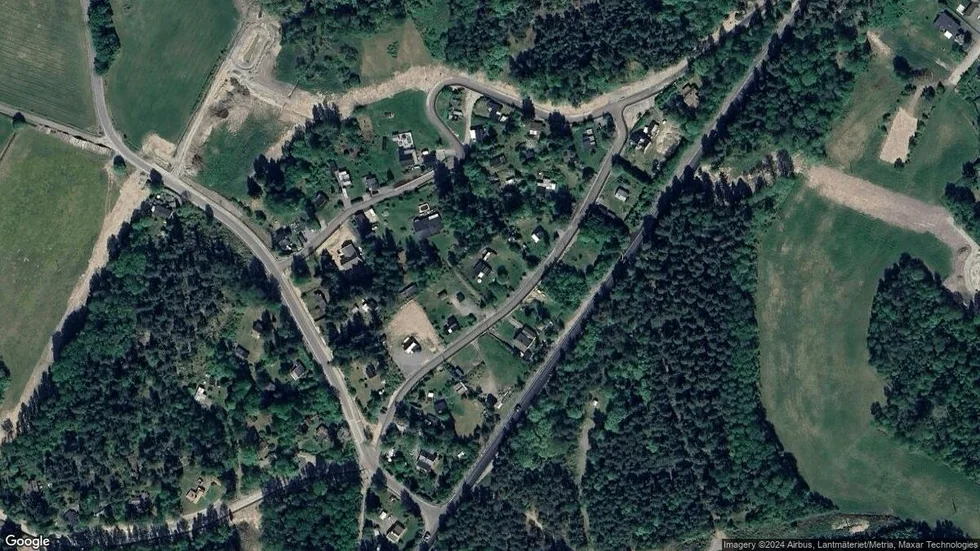 Området kring Grusvägen 8