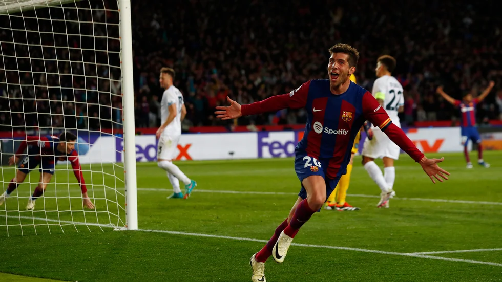 Sergi Roberto lämnar FC Barcelona som han tillhört sedan han var 14 år. Arkivbild.