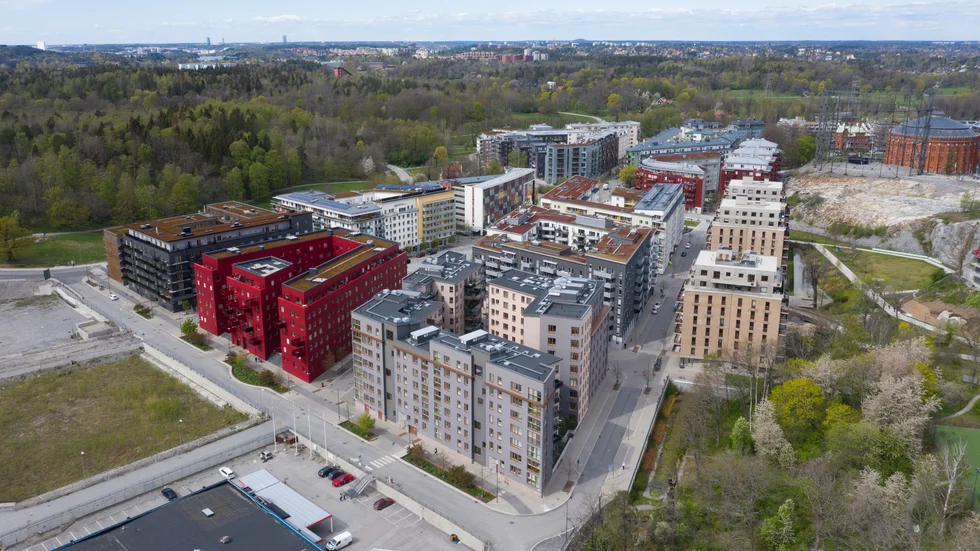 Fortsatt ökade kostnader för bostadsrätter i landet under fjärde kvartalet. Arkivbild.