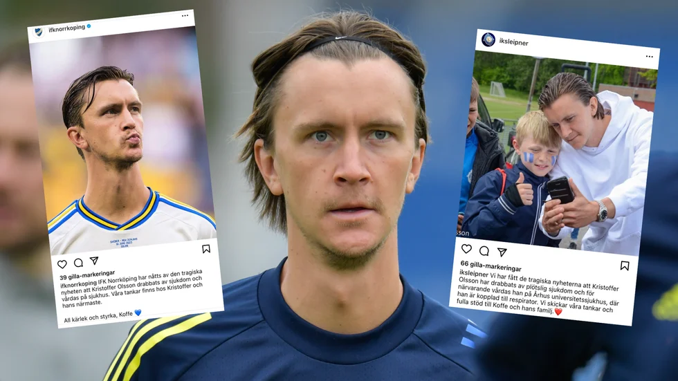 Kristoffer Olsson fick mycket stöd i sociala medier när nyheten om hans sjukdom kom i februari.