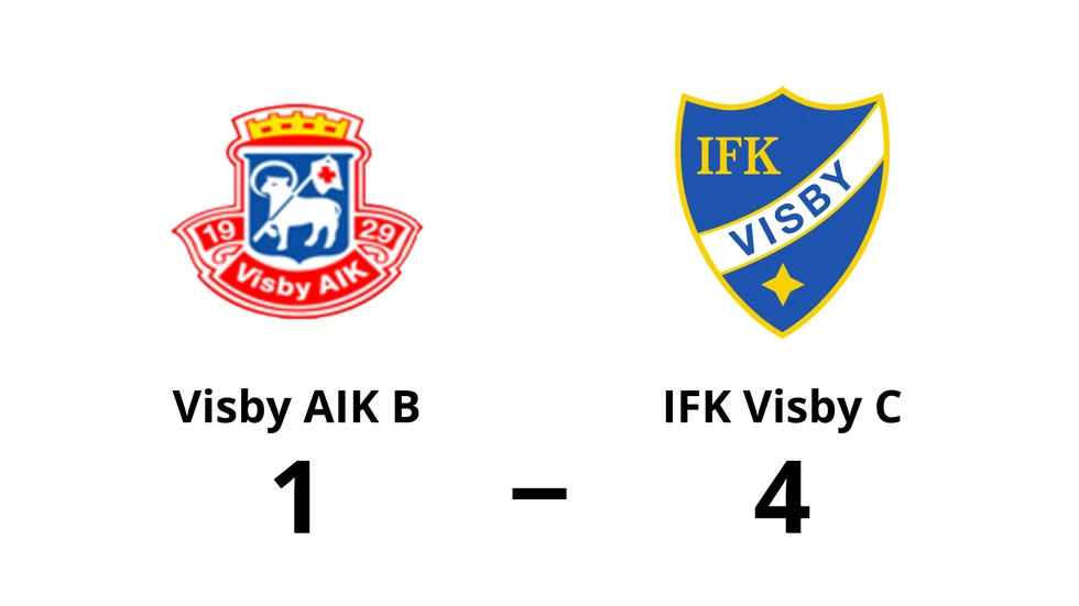 Visby AIK B förlorade mot IFK Visby C