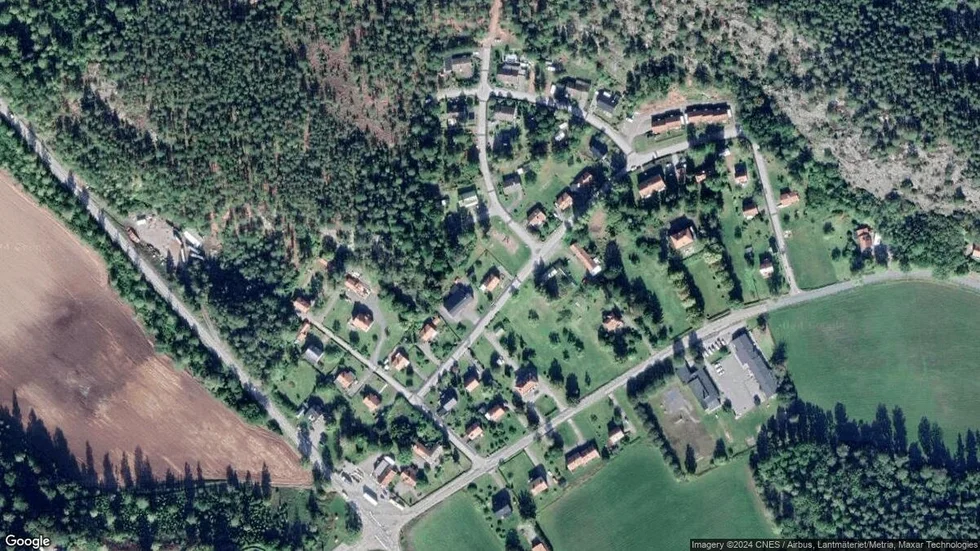Området kring Tjustadsvägen 7
