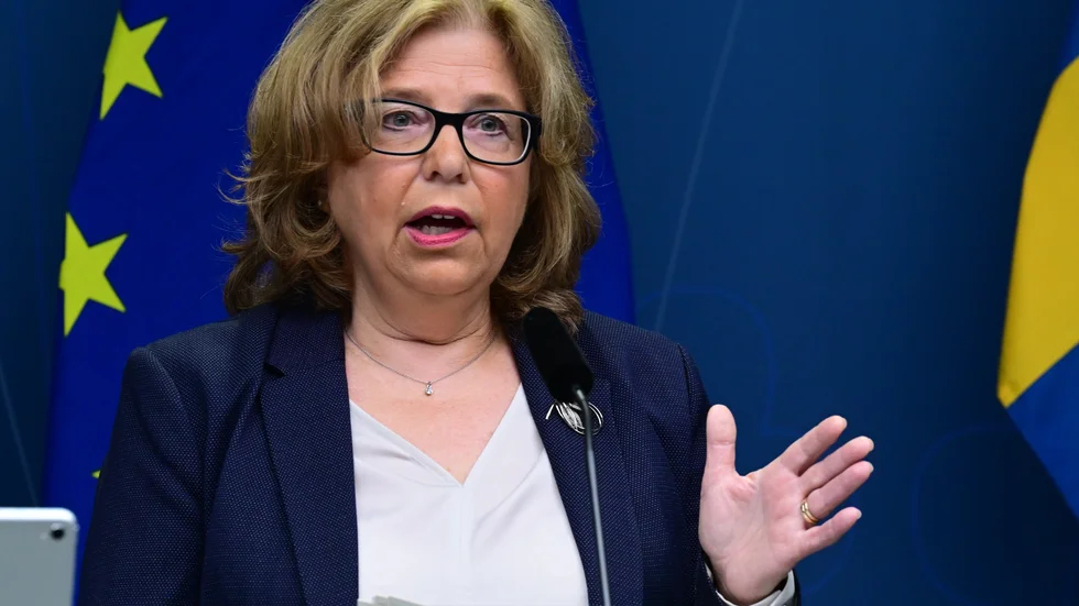 Migrationsverkets generaldirektör Maria Mindhammar kräver mer pengar från regeringen för att Sverige ska uppnå målet om 1|000 förvarsplatser. Arkivbild.