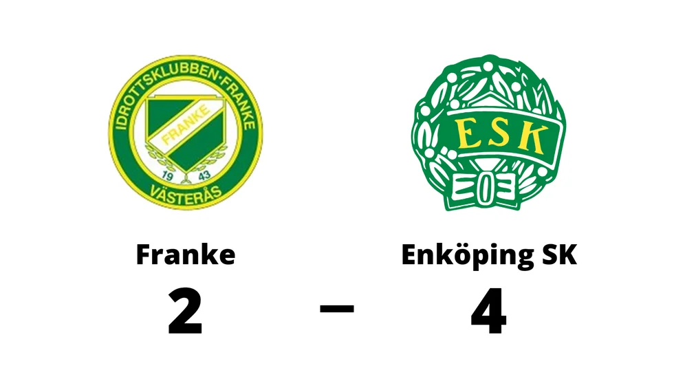 IK Franke förlorade mot Enköpings SK FK