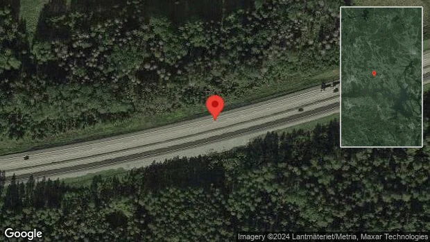 Singelolycka på E18