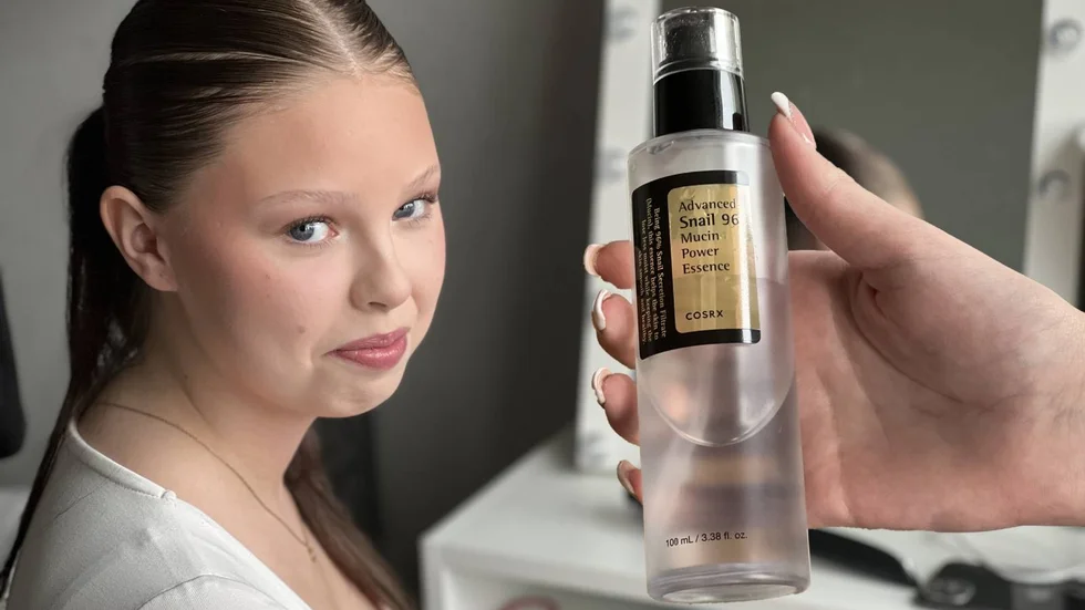 Thindra Sternhag hakade på trenden om snigelslem för cirka ett halvår sedan.