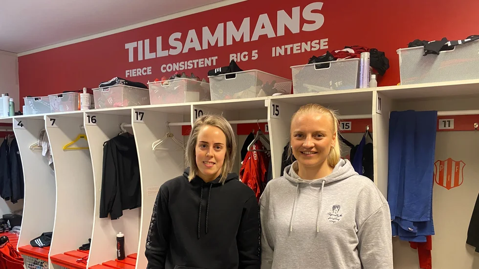 Cecila Edlund och Wilma Carlsson berättar om lagkamraterna.