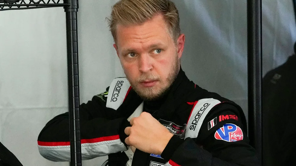 Kevin Magnussen har kört i den nordamerikanska racingserien, men får nu återuppta sin Formel 1-karriär. Arkivbild.