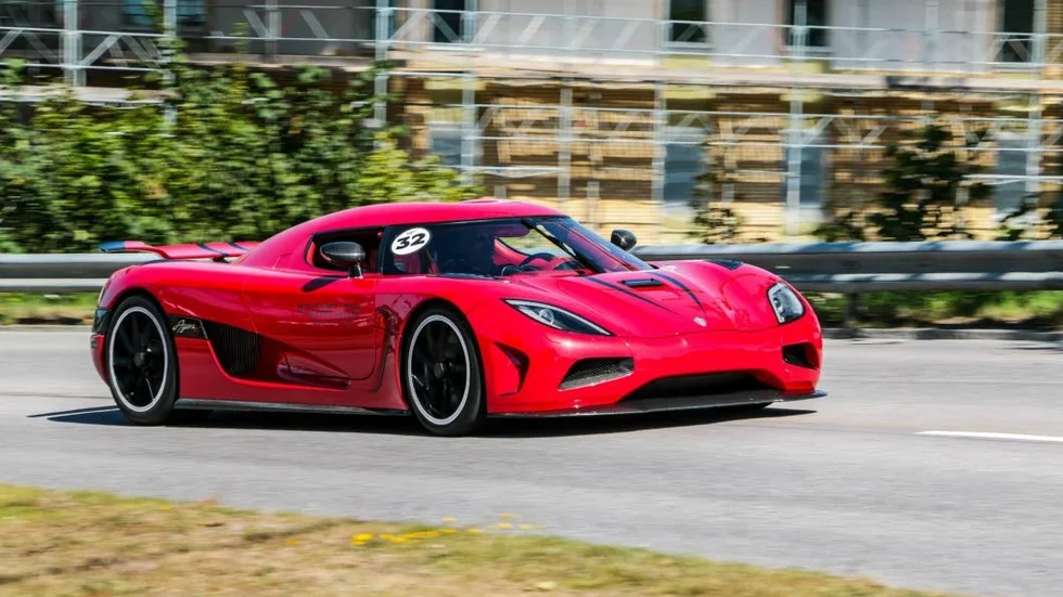 Insamling. Vinnaren av lotteriet får ta en tur i en Koenigsegg.