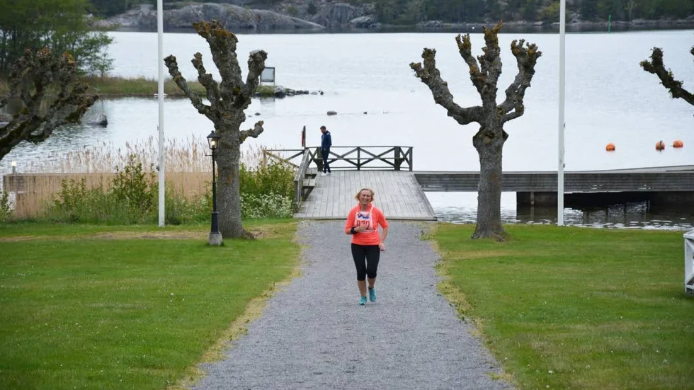 Det blir ytterligare ett motionslopp på Gränsö då Gränsö Trail startas. Bilden är tagen från Majrännet som också arrangeras på Gränsö.